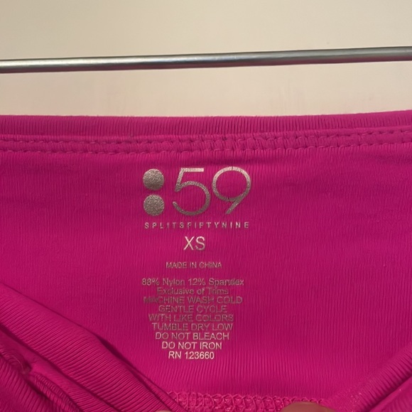 Splits59 Kim Hot Pink Yoga Leggings XS - Picture 3 of 5